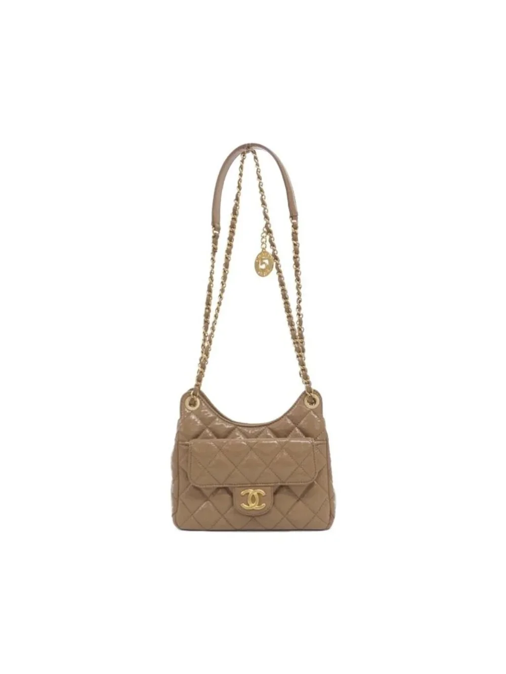 Chanel Shoulder Bag Beige